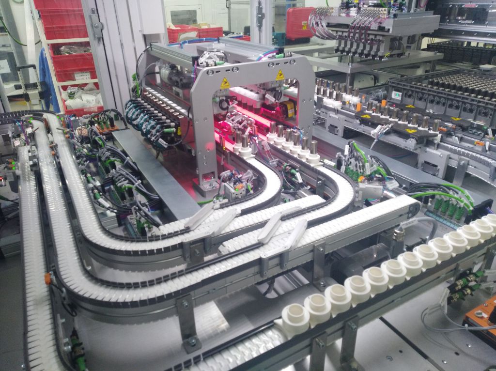 Equipos de montaje para instalaciones industriales